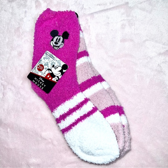 Mickey Mouse Set of 2 pairs of Socks (Brand New) - Picture 1 of 2